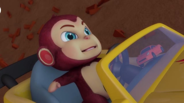 艾迪的汽车小队第二季  开车要小心啊一不小心就掉坑里了