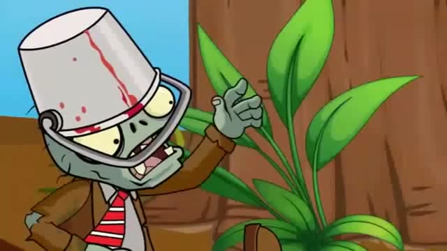 植物大战僵尸:弹簧僵尸很得意