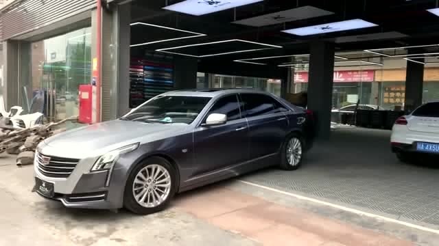 这就是凯迪拉克ct6双拼色,多少男人梦寐以求的车,开起来绝对不一般!