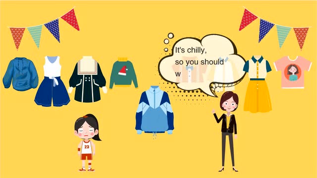 第七集:穿衣服(《美国家庭万用亲子英文》动画演示)