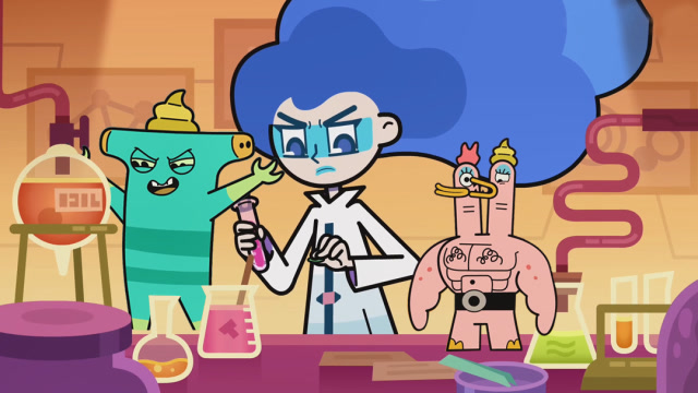 烦恼星人误信谣言消毒剂漱口可以消灭病毒 结果中毒被超迷你战士营救