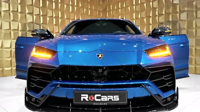 蓝色代表忧郁 兰博基尼 urus 超豪华suv