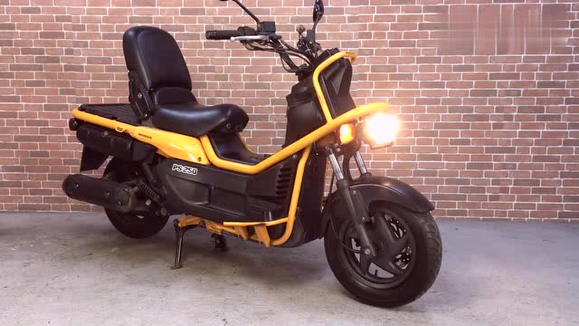 一直被模仿,实拍本田"大金刚"ps250,佩服这设计!