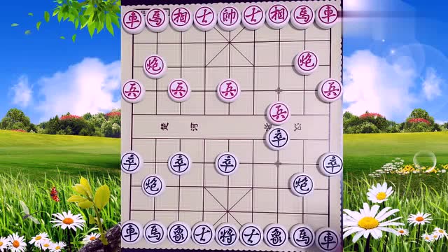 中国象棋:瞎眼狗布局套路,连弃马炮,二车绝杀