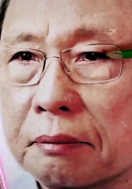 高手手绘"钟南山"院士,看到这含泪的双眼,看得我想流泪