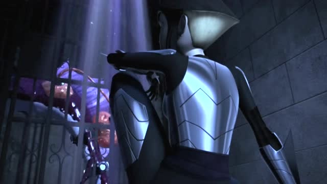 忍者神龟 心在地牢里面还是嚣张跋扈的,看守她的守卫要被她气死了