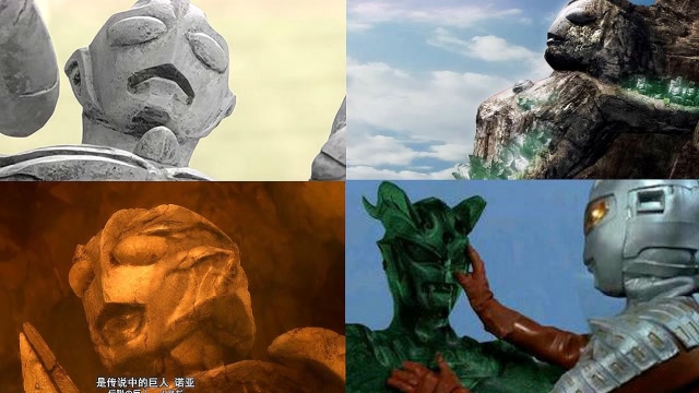 最帅5大奥特曼石像,迪迦无缘榜首,诺亚又是谁把他变成石像的?