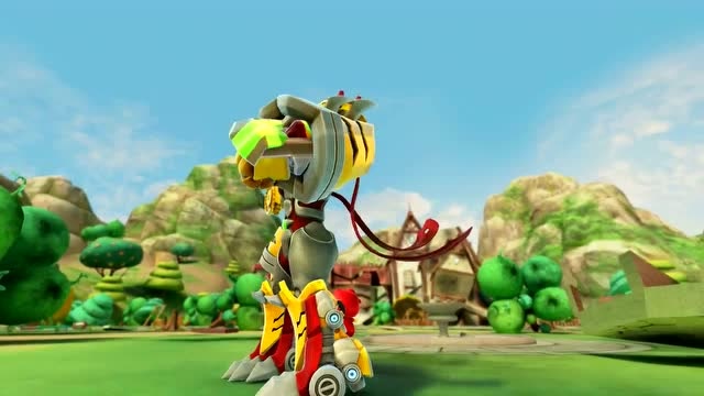 猪猪侠:铁牙虎可是传奇英雄,打小锣锣妥妥的