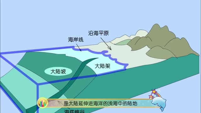 十万个为什么海洋版:为什么大陆架被称呼为水下平原?它有什么特点呢?