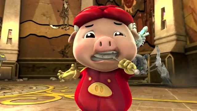 猪猪侠6之幸福救援队:两条腿的小猪猪竟然跑赢了六条腿的蜘蛛