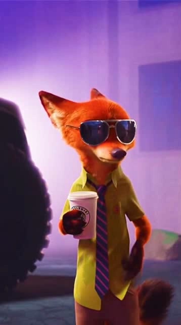 狐狸尼克和兔子朱迪警官好有爱啊!