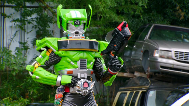 绿色的力量就是强悍,这个假面骑士有点强啊!