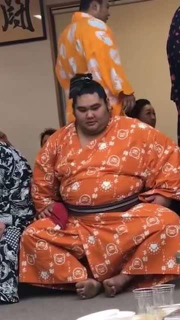 日本的相扑选手,看着胖乎乎的,你喜欢吗