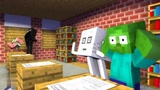 Minecraft动画：怪物们在怪物学校的故事！
