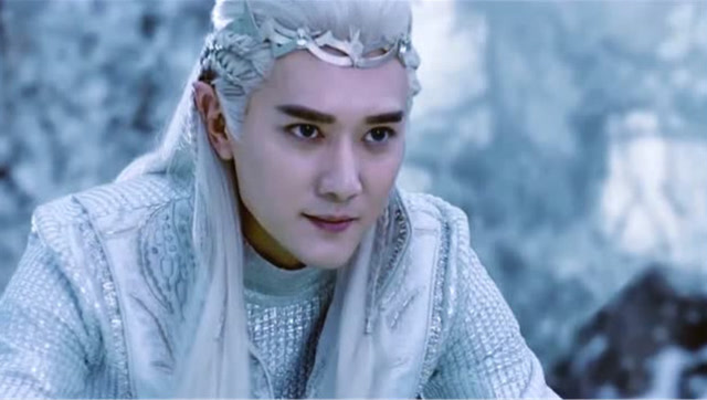 冯绍峰白发神颜古装,场面太美,连马天宇都被深深吸引