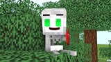 Minecraft动画《淘气宝贝》，骷髅小白和凋零骷髅的暖心故事！