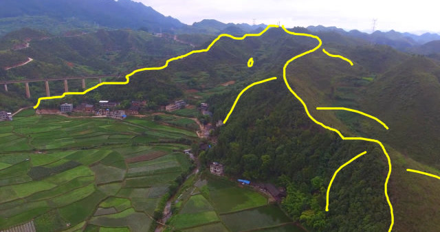 此地巨龙腾飞,龙脉强劲有力,独一无二的风水宝地