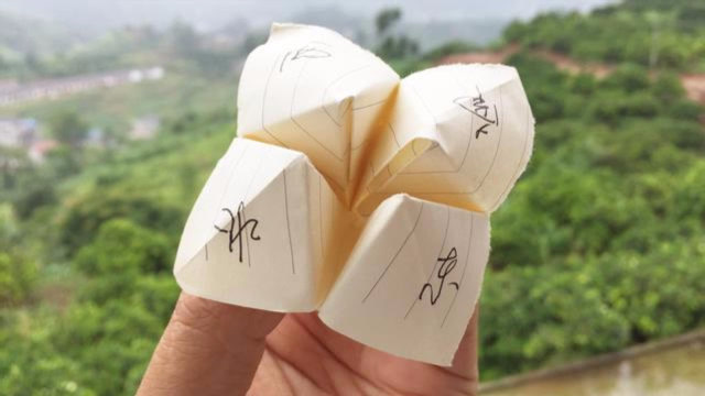 80后的童年记忆,曾经玩过的折纸,你还记得这个吗?