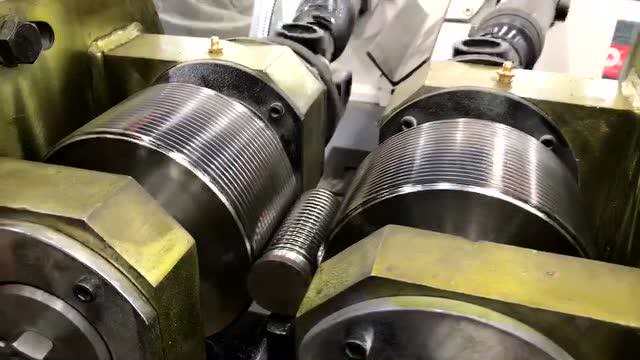 150型螺纹钢筋滚丝机,螺纹加工滚丝机工艺
