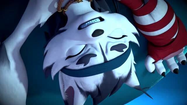 冰流击伤鱼形恐兽,小野被恐兽拍飞,冰流单人面对恐兽陷入危机