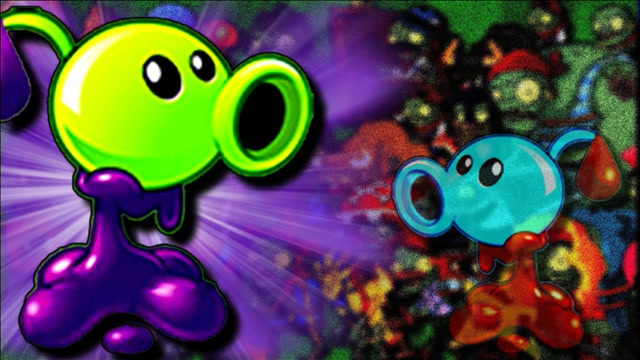 植物大战僵尸:五阶毒液豌豆保护爆炸草莓!还需要黄瓜核弹支援?