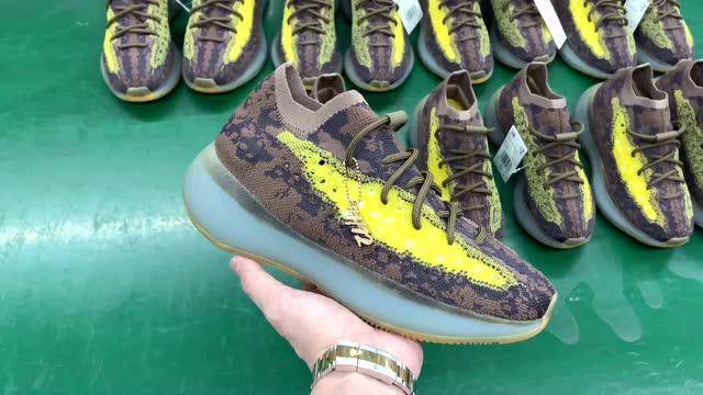 h12纯原 yuan.pro adidas original yeezy boost 380 lmnte 琥珀