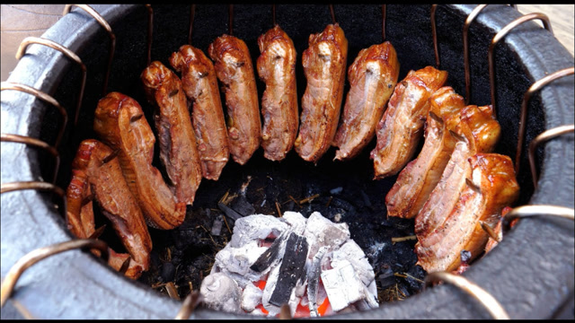 吊炉烤肉,外焦里内香啊