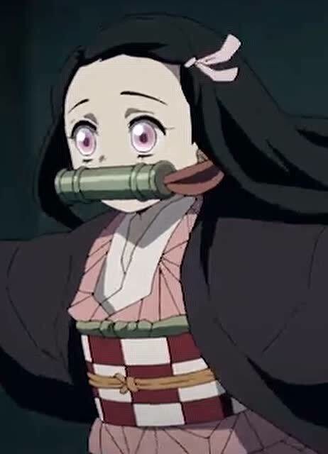 动漫:祢豆子可爱到沙雕