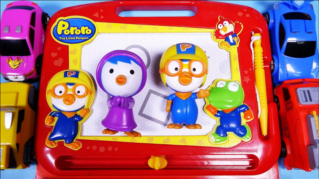 汽车和金刚朋友们的冒险  啵乐乐玩具画画儿玩具