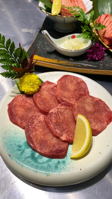 日式烤肉摆盘花样图片