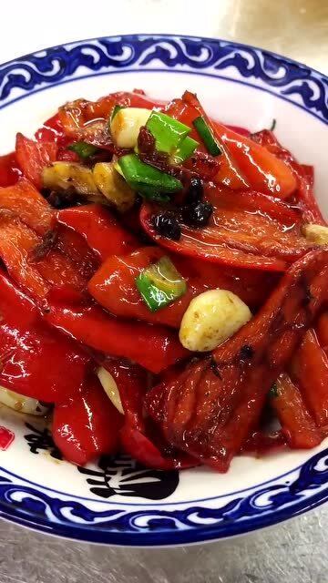 大红椒这样做比肉还好吃你会了吗