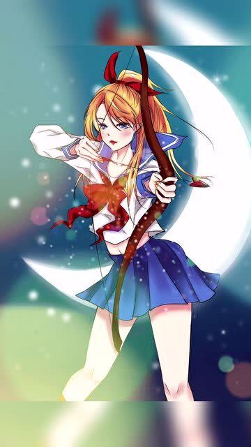 如果美少女变成了星座,你猜射手座会是什么样的?