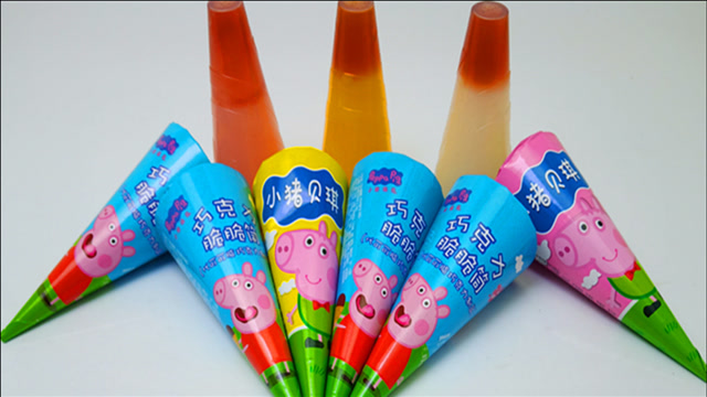 圆锥形的小零食,脆脆筒和冻果冻