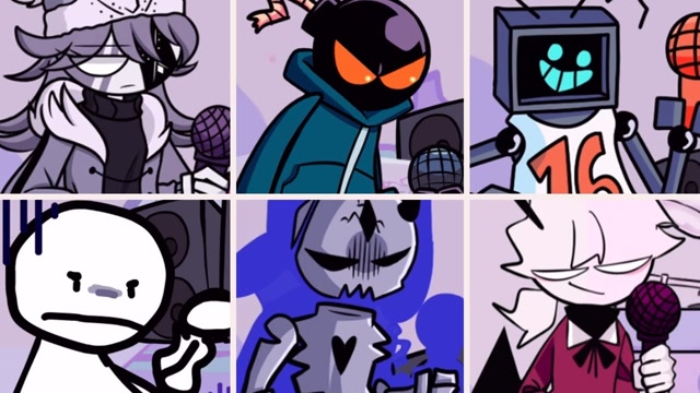 fnf周五夜放克游戏 每次轮到ruv时都会使用不同的模组