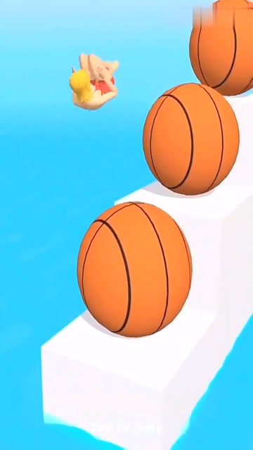 欢乐小游戏:白雪参加翻跟斗大赛