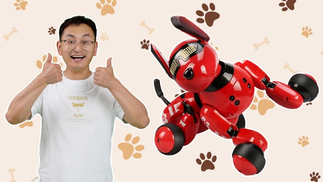 智能机器狗 旺仔小六 撒娇卖萌唱歌跳舞样样精通