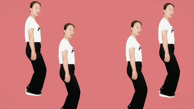 曳步舞基本步奔跑慢动作分解,简单好学适合初学者练习