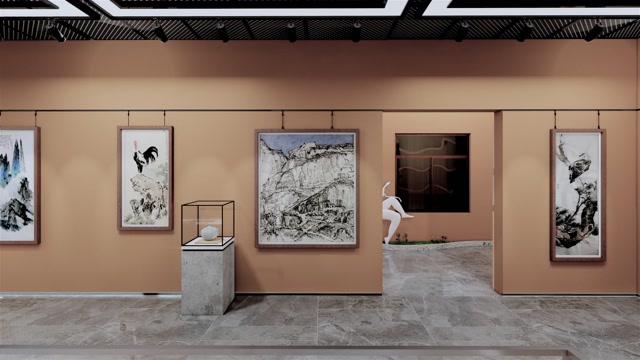 宁夏大学美术学院展厅