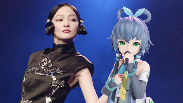 张韶涵洛天依跨次元合唱,穿旗袍唱《芒种》舞姿太上头