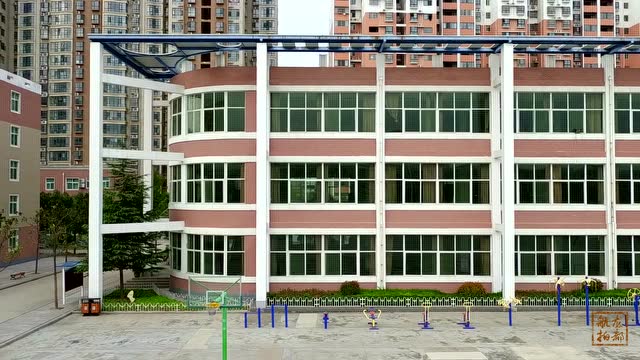 航拍淮阳外国语实验小学