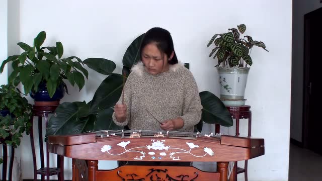 扬琴独奏《古道行》演奏:李雨盎