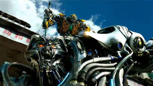 香港战斗《变形金刚4绝迹重生》