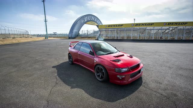 555马力的subaru impreza (gc8)