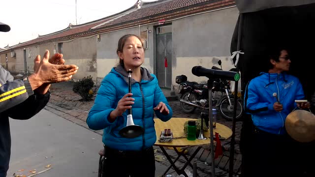民间女唢呐手这【打枣】吹的太好了,欢迎大家围观