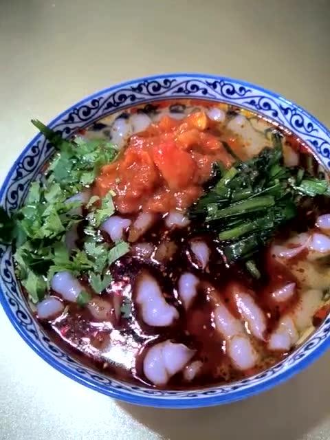 陕西大爷手把手教你做陕西凉鱼赶快来学