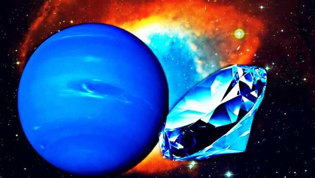 海王星的秘密,其表面覆盖着钻石海,上面刮着太阳系内最强的风暴