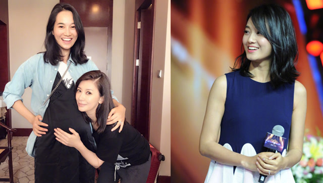 贾静雯晒与朱丹合影 手摸准妈妈大肚很有爱