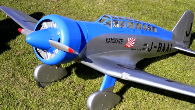 rc 水轮飞机模型 飞行演示 风神