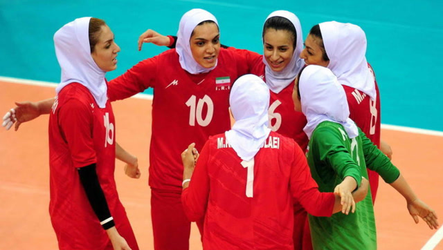 伊朗女排图片