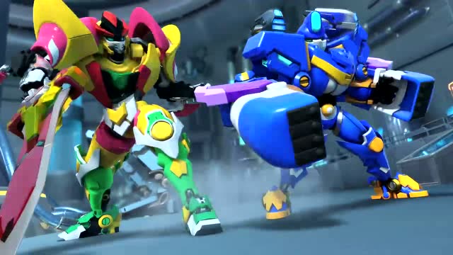 猪猪侠之超星萌宠 五灵金刚大合体